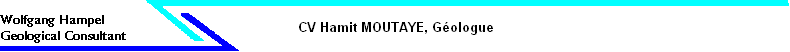 CV Hamit MOUTAYE, G�ologue