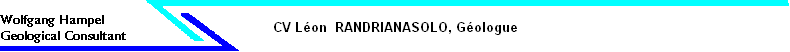 CV L�on  RANDRIANASOLO, G�ologue