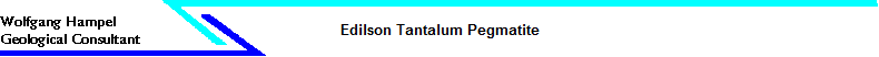 Edilson Tantalum Pegmatite
