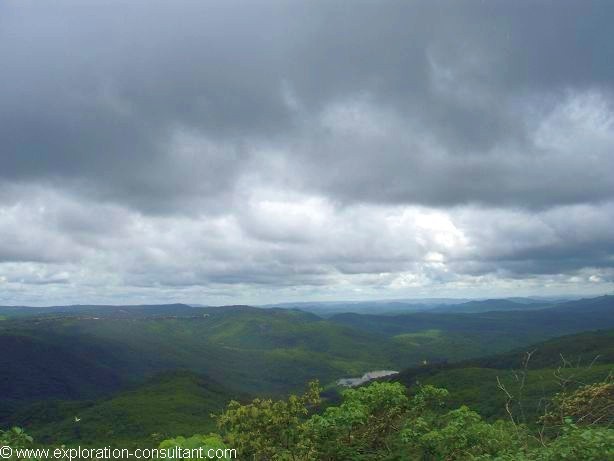 Landscape between Cafuca Mine and Currais Novos