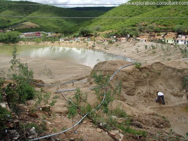 Their tailings as well, contain appreciable amounts of scheelite in the fines.