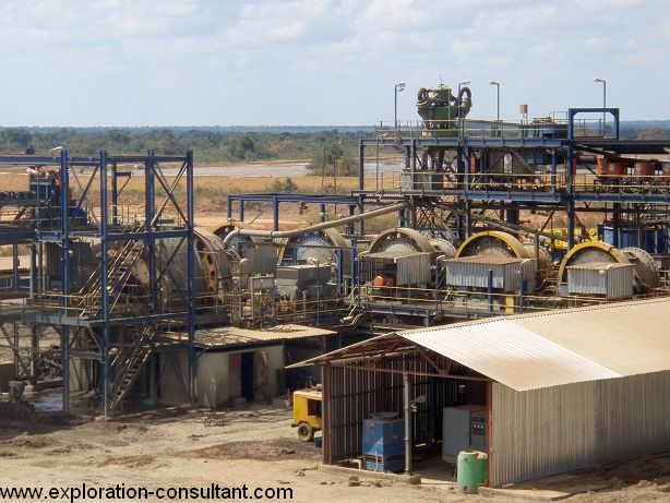 Metorex ore dressing plant, Ruashi Mine